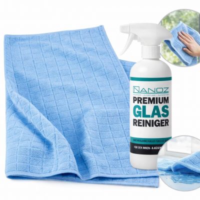 Nanoz Premium Glasreiniger Set